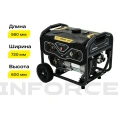 Бензиновый генератор (3 кВт; колёса и ручки) Inforce GL 3000 04-03-18