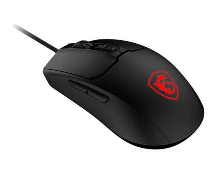 Мышь проводная Mouse MSI FORGE GM100, Wired, 108g, DPI 6400, Symmetrical design, black S12-0402310-HH9