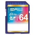 Флеш карта SD 64GB Silicon Power Elite SDXC Class 10 UHS-I SP064GBSDXAU1V10