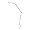 Camelion KD-860 C01 белый LED Свет-к наст.,на струбц., 13Вт,230В,850лм,сенс.рег.ярк и цвет.темп.
