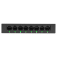 Коммутатор неуправляемый ExeGate EDES-1008D 8-портовый UTP 10/100Mbps, металлический корпус, с функцией энергосбережения EEE , настольный/настенный EX298690RUS
