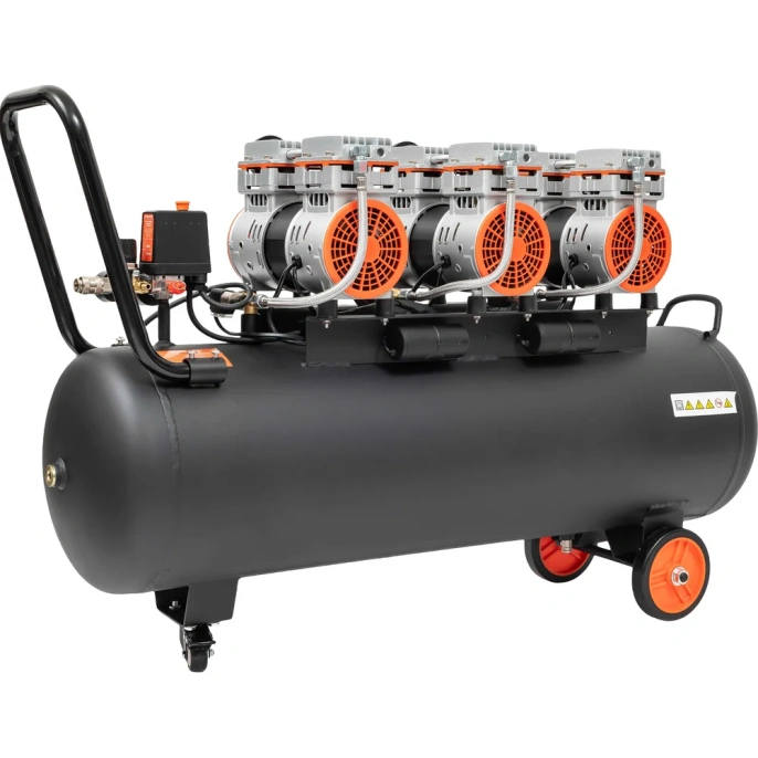 Безмасляный малошумный компрессор Gigant GSWK-100/440