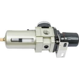 Фильтр-влагоотделитель для компрессора с регулятором давления 1/2"; манометр; 4000 л/мин; 10 бар Gigant GAW4000-04