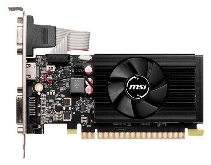 Видеокарта MSI NVIDIA GeForce GT 730 N730K-2GD3/LP 2ГБ DDR3, Low Profile, Ret
