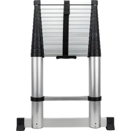 Лестница телескопическая алюминиевая, 4, 4м, 15 ступеней, Gigant LT-01 1x15