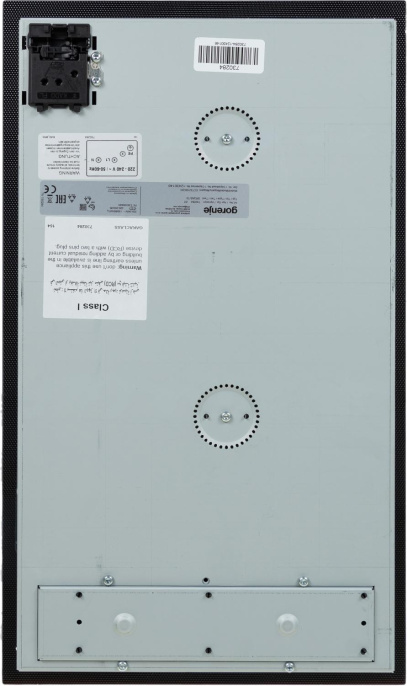 Электрическая варочная поверхность Gorenje ECT321BCSC, конфорок: 2 шт., стеклокерамика, независимая, черный