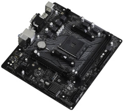 Материнская плата ASROCK B550M-HDV, AM4, B550, 2*DDR4, 4*SATA, 1*M.2, 4*USB 3.2, 2*USB 2.0, 3*PCIx16, 1*PCIx1, D-Sub+HDMI+DVI, mATX