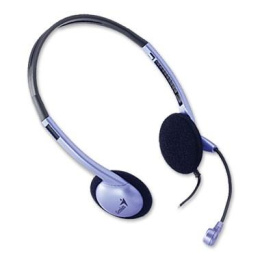 Гарнитура Genius HS-02B, 2х mini jack 3.5mm, регулятор громкости на проводе