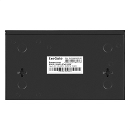 Коммутатор неуправляемый ExeGate EDES-1006D.4PoE-48W 6-портовый UTP 10/100 Base-Tx: 4 порта 802.3af/at PoE+ , мощность PoE: 25W, суммарно 48W, 2 порта RJ45 uplink, настенный/настольный, металлический корпус EX299020RUS