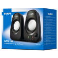 Колонки SVEN 190, 2.0, чёрный, USB, мощность 2x3 Вт RMS SV-022587