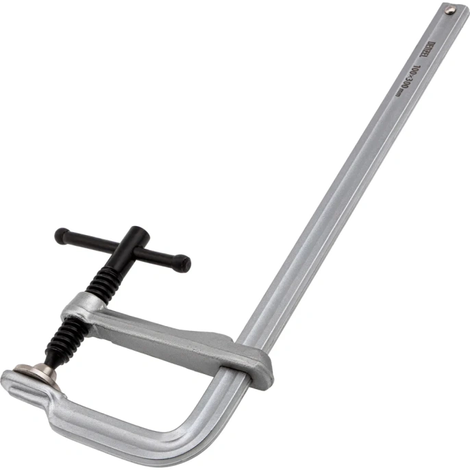 F-образная струбцина Denzel 100x300мм, кованая 20470