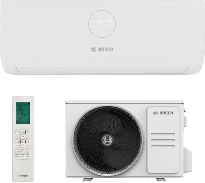 Сплит-система Bosch CLL2000 W 35 настенная, до 35м2, 12000 BTU, (комплект из 2-х коробок)