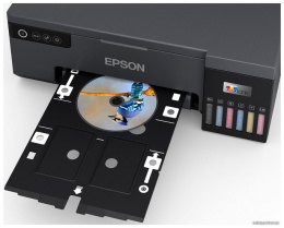 Принтер струйный Epson L8050 (C11CK37405/506/507/504/402) A4 WiFi черный