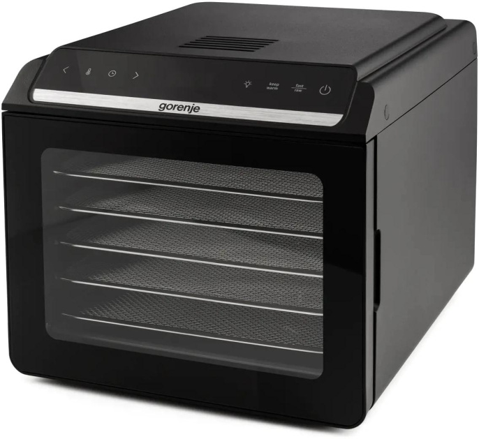 Сушка для фруктов и овощей Gorenje FDK600DB 5под. 600Вт черный