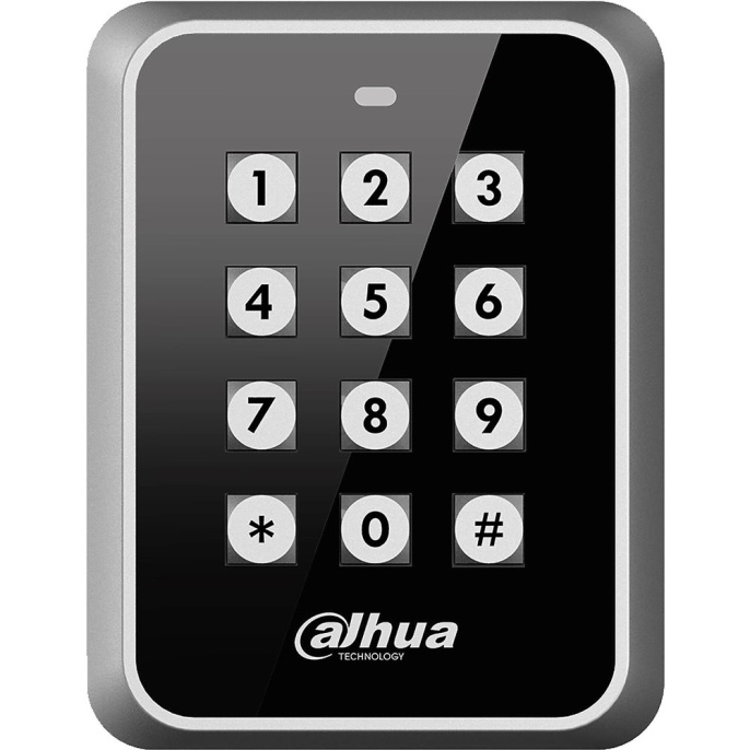 Считыватель Dahua DHI-ASR1101M вызывная панель, бесконтактный доступ, Wiegand, RS-485, питание: DC 15V, DC 9V