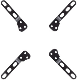 Кронштейн-адаптер для телевизора Kromax ADAPTER-200, 33-43", настольный, фиксированный,  черный [90373]