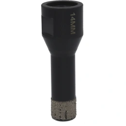 Коронка алмазная с воском по керамике и керамограниту Super Hard (14 мм; M14) Hilberg HH614