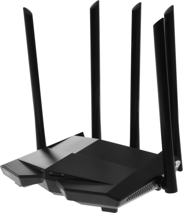 Wi-Fi роутер TENDA AC11,  Wi-Fi 5,  AC1200,  2.4/5ГГц, 3 LAN,  черный