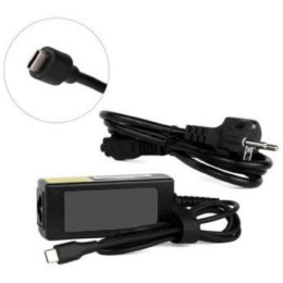 ORIENT PU-C45W, Сетевое зарядное устройство с функцией быстрой зарядки, мощность 45Вт, Quick Charge 3.0+Power Delivery, выход: Type-C кабель 1.8 метра, DC 5-20В, 2.25А max, цвет черный 31122