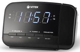 Радиобудильник Vitek VT-6611, черный
