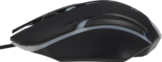 Мышь проводная Defender Cyber MB-560L, игровая, оптическая, USB, 1600dpi, черный [52560]