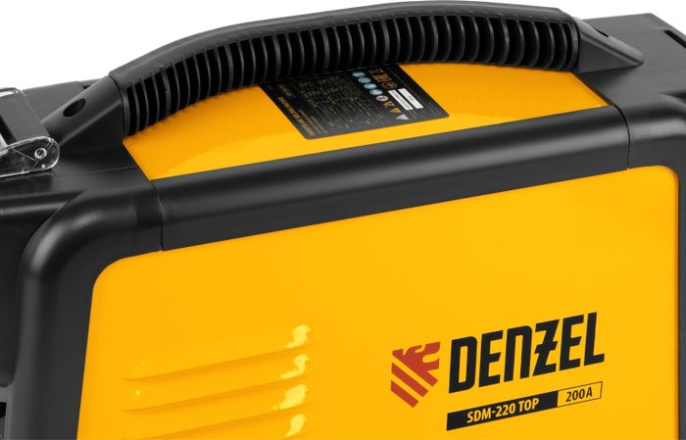 Сварочный аппарат DENZEL SDM-220 Top, инвертор [94357]