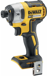 Винтоверт DeWalt DCF887N-XJ бесщеточный двигатель, наличие удара, тип патрона: шестигранный HEX , источник питания: аккумулятор, Li-Ion, 18В, выходная мощность: 400Вт, регулировка оборотов, 3250об/мин, крутящий момент: 205Нм, подсветка, реверс, магнитны