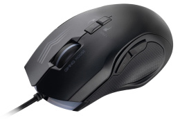 Мышь проводная GMNG 930GM, игровая, оптическая, USB, 12800dpi, черный