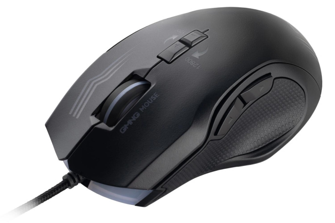 Мышь проводная GMNG 930GM, игровая, оптическая, USB, 12800dpi, черный