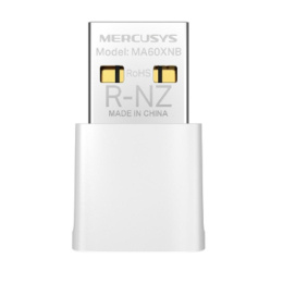 Mercusys MA60XNB Сверхкомпактный USB-адаптер с поддержкой Wi-Fi 6 AX900 и Bluetooth 5.3
