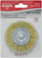 Щетка дисковая Elitech 1820.076700, по металлу, 75мм, 1