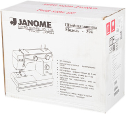 Швейная машина Janome 394 белый