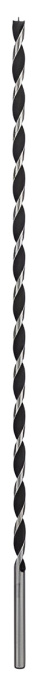 Сверло Bosch 12х340х400мм 2.608.597.197 для дрелей и шуруповертов, по древесине, центрирующий наконечник, цилиндрический хвостовик, совместимый с трехкулачковыми патронами, диаметр: 12мм, рабочая длина: 340 мм, общая длина: 400 мм