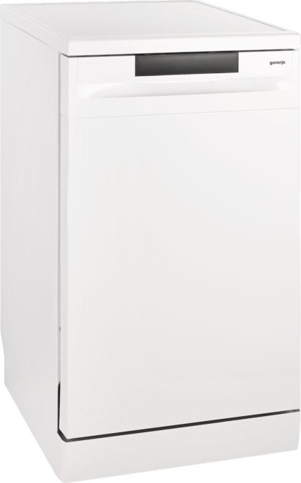 Посудомоечная машина Gorenje GS520E15W, узкая, напольная, 44.8см, загрузка 9 комплектов, белая