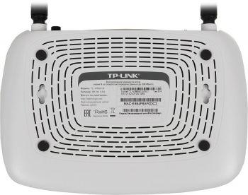 Wi-Fi роутер TP-LINK TL-WR841N, Wi-Fi 4, N300, 2.4ГГц, 4 LAN, белый