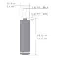 Ergolux R 03 SR10 R03 SR10, мизинчиковая батарейка ААА 1.5В 10 шт. в уп-ке