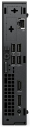 ПК Dell Pro Micro MFF Core i3-14100T, 8GB, 512GB SSD, Intel UHD Graphics 770, WLAN + BT, KB ENG, Mouse, Windows 11 Pro Multilang , 2YW