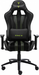 Кресло игровое Zone 51 Gravity экокожа/ткань с подголов. крестов. сталь (Z51-GRV-B)