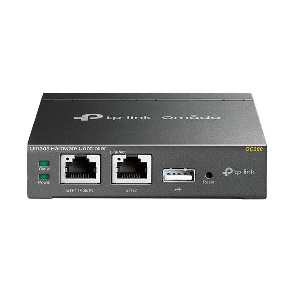 Контроллер TP-LINK Omada OC200,  2 LAN,  1xUSB, черный
