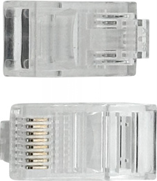 Коннектор Buro BU-CONRJ45-50PCS RJ45 прозрачный упак.: 50шт