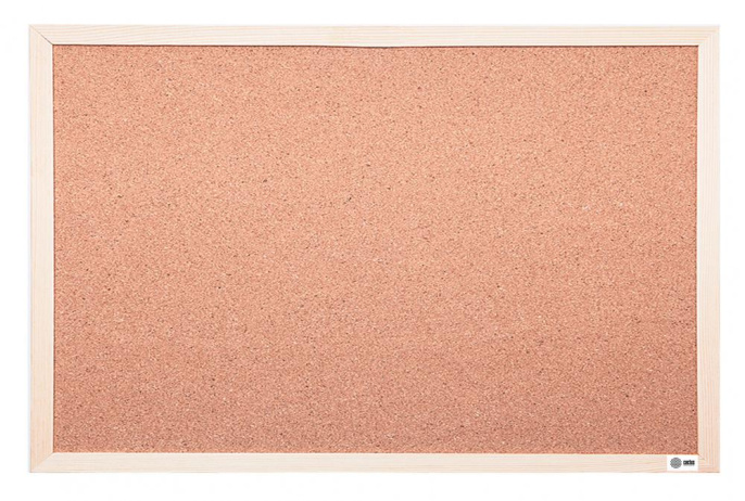 Доска пробковая Cactus CS-CWBD-60X90 коричневый 60x90см