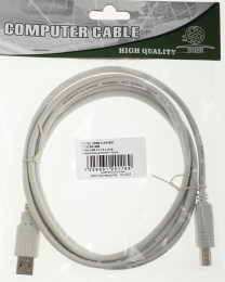 Кабель Ningbo USB A m USB B m 1.8м USB2.0-AM-BM