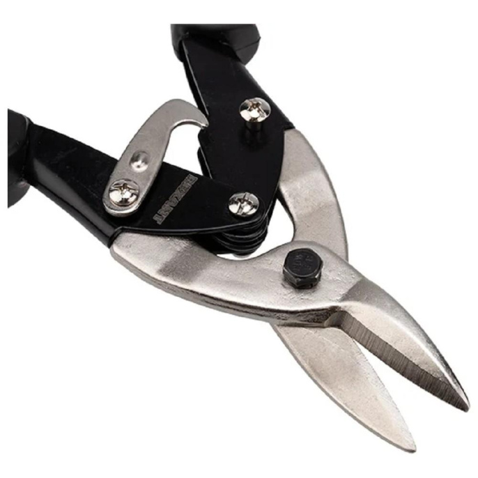 Rexant 12-4630 Ножницы по металлу прямые 260 мм никелированные, двухкомпонентные рукоятки