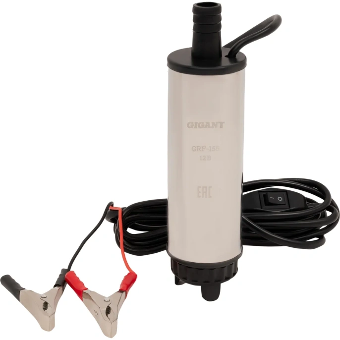 Насос перекачки топлива погружной D50 съёмный фильтр Gigant, 35л/мин, 2100л/час,GRF-155