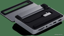 Хаб-Подставка Satechi ST-TCSHIPM Aluminum Stand Hub for iPad Pro - Space Gray. Материал алюминий. Цвет серый космос.