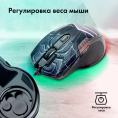 Мышь проводная GMNG XM007, игровая, оптическая, USB, 10000dpi, черный и серый