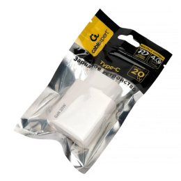Cablexpert зарядное устройство 20Вт GaN, 3А, QC4.0/PD, 1xType-C, белый, MP3A-PC-59