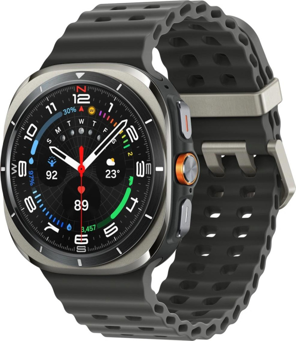 Смарт-часы Samsung Galaxy Watch Ultra LTE 47мм 1.5" AMOLED корп.серебристый рем.серебристый SM-L705FZS1CAU