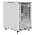 Шкаф телекоммуникационный 19" напольный 18U ExeGate EC-FS-18U.600.800.G.GREY 19”, 18U, 600x800x987mm ШхГхВ , передняя дверь закаленное стекло, задняя перфорированная дверь, EX301396RUS