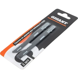 Пилки по дереву для лобзика 2 шт 75х3мм Gigant G-11222